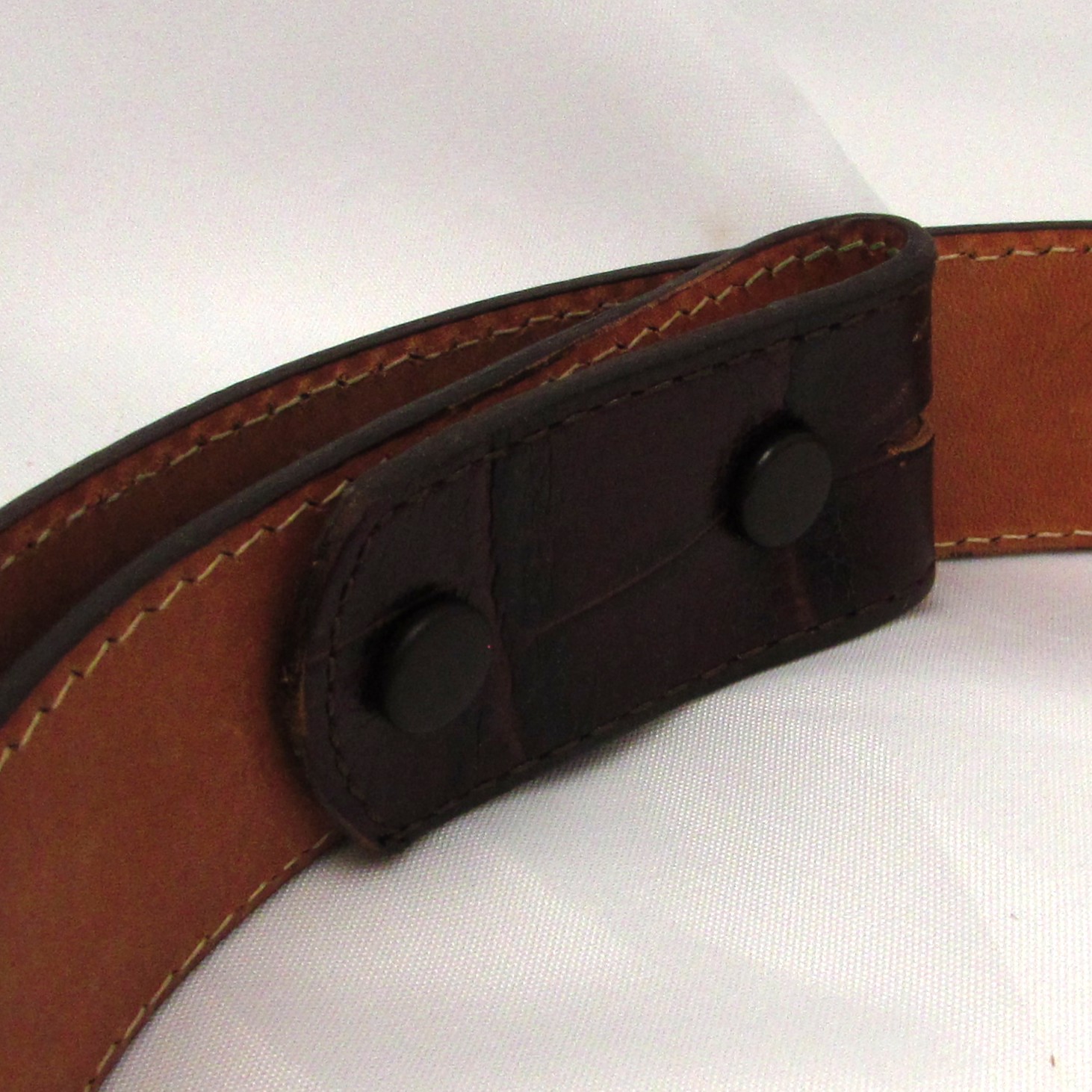 Sterling Belt Buckle with 36" Leather Belt - Image 14