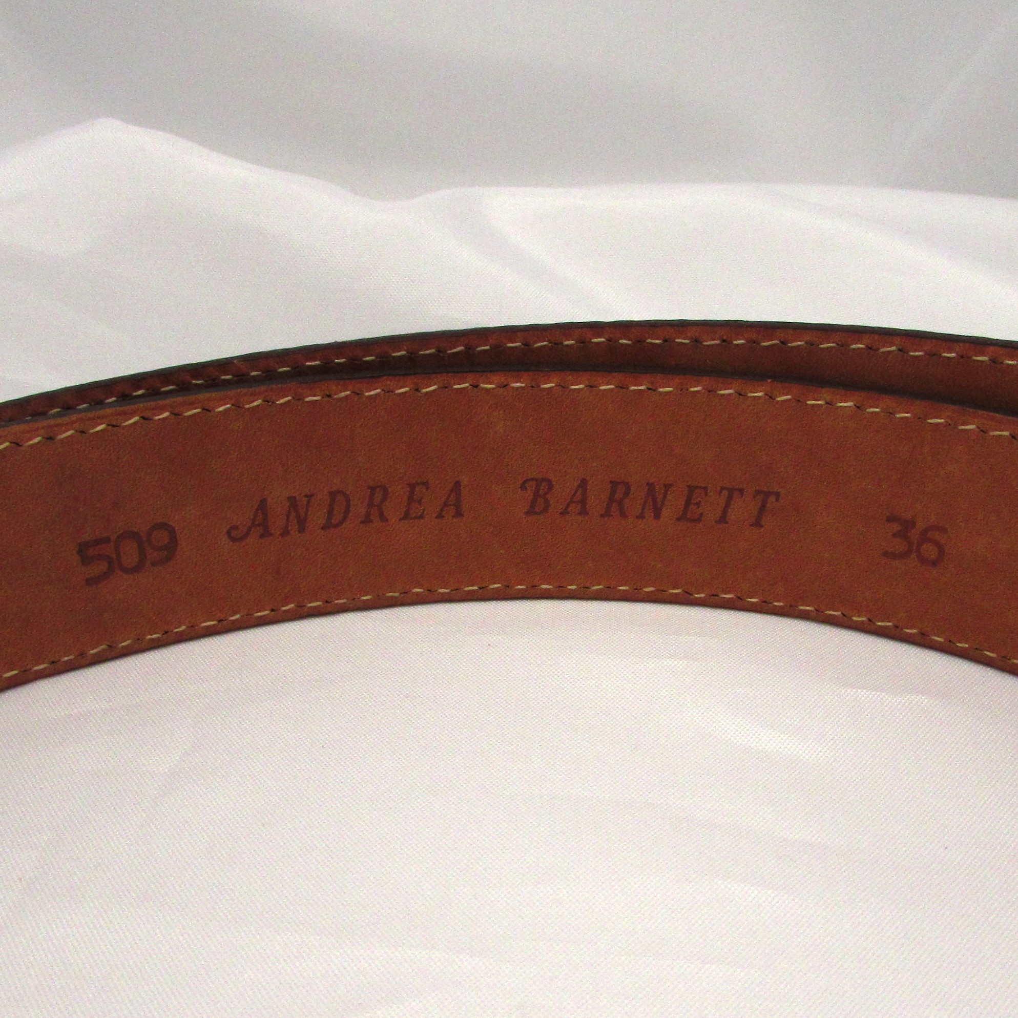 Sterling Belt Buckle with 36" Leather Belt - Image 13