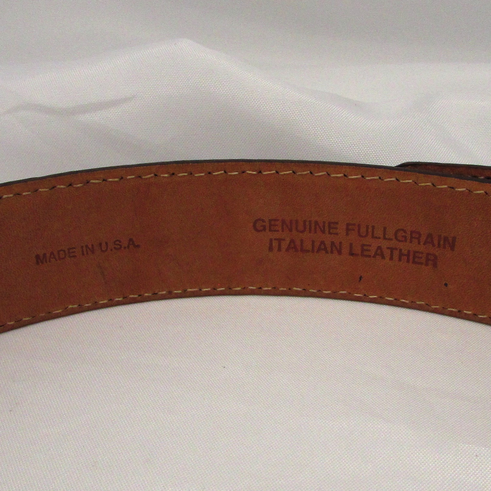 Sterling Belt Buckle with 36" Leather Belt - Image 12