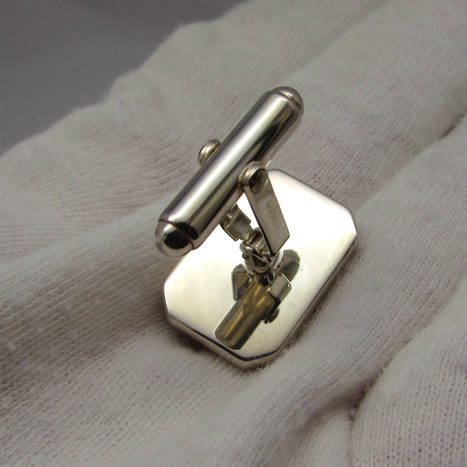 Rectangular Sterling Cufflinks - Image 7