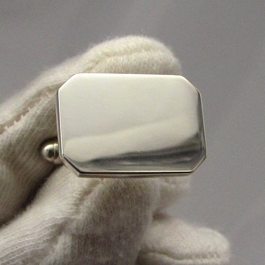 Rectangular Sterling Cufflinks - Image 9