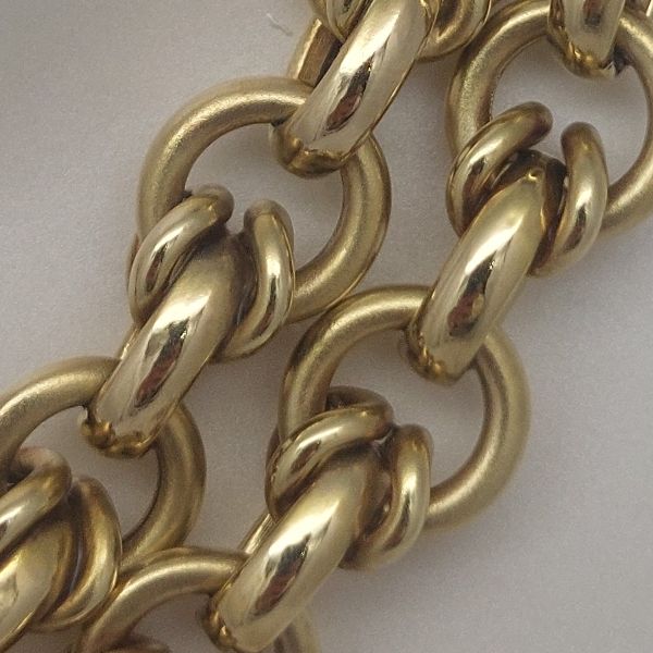 33 1/2 " Classic 14KT Snitch Knot Chain Necklace - Image 5