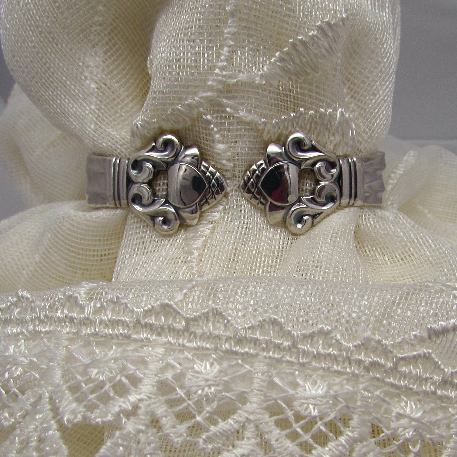 Georg Jensen Sterling 'Acorn' Napkin Ring