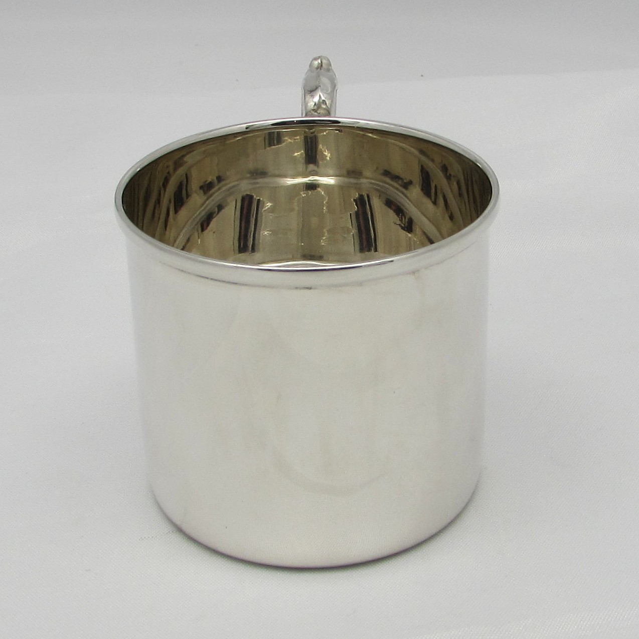 Sterling Hollow Handle Baby Cup - Image 2
