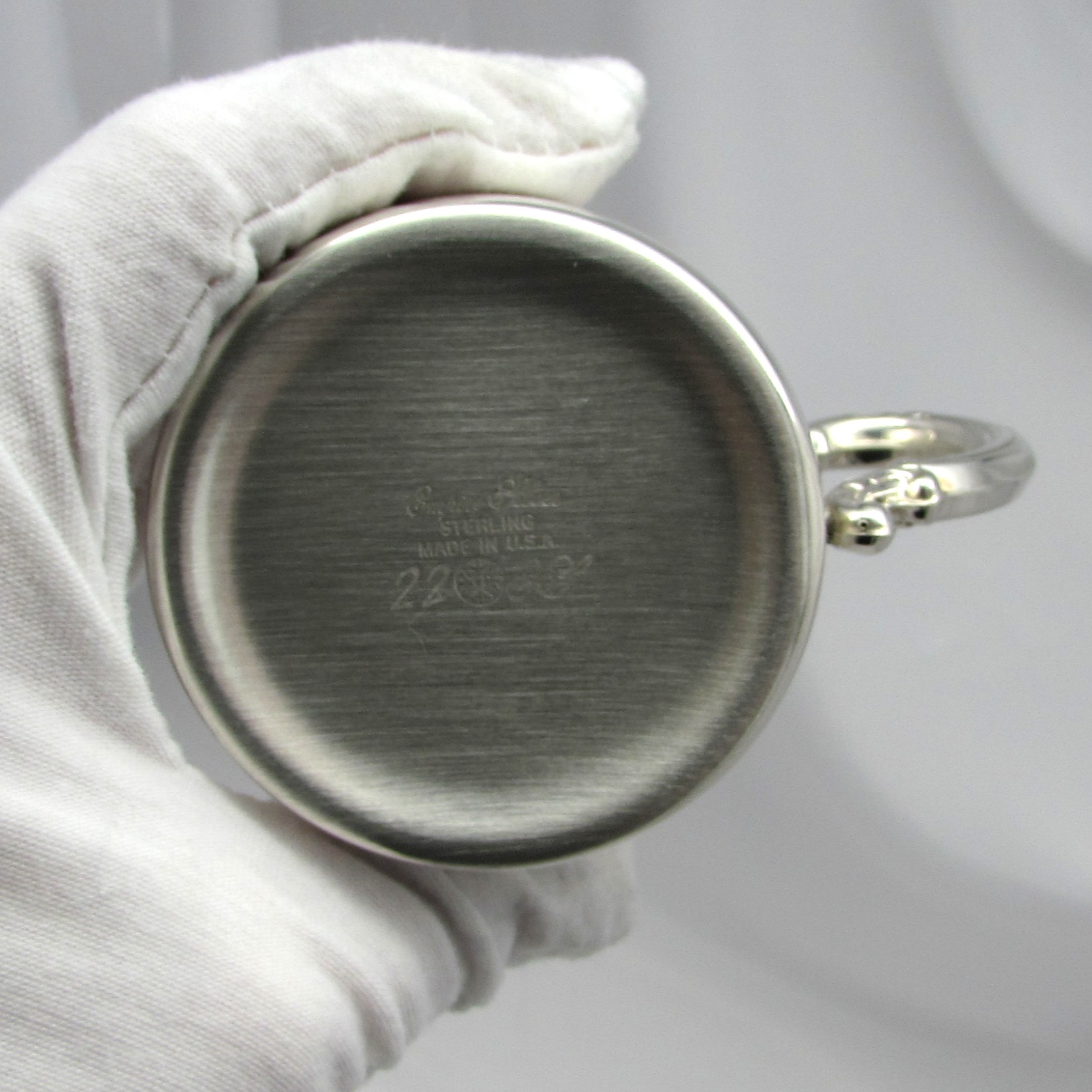 Sterling Hollow Handle Baby Cup - Image 7