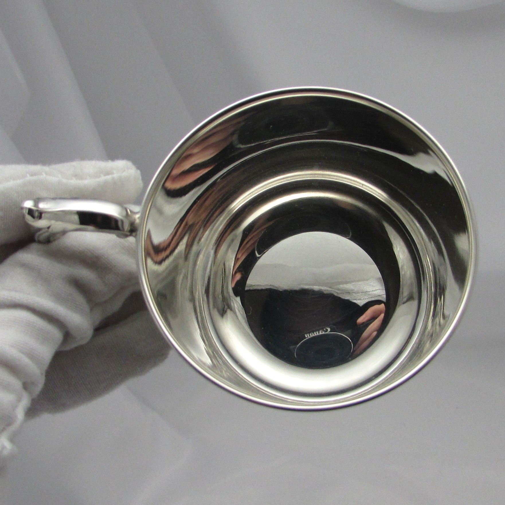 Sterling Hollow Handle Baby Cup - Image 5