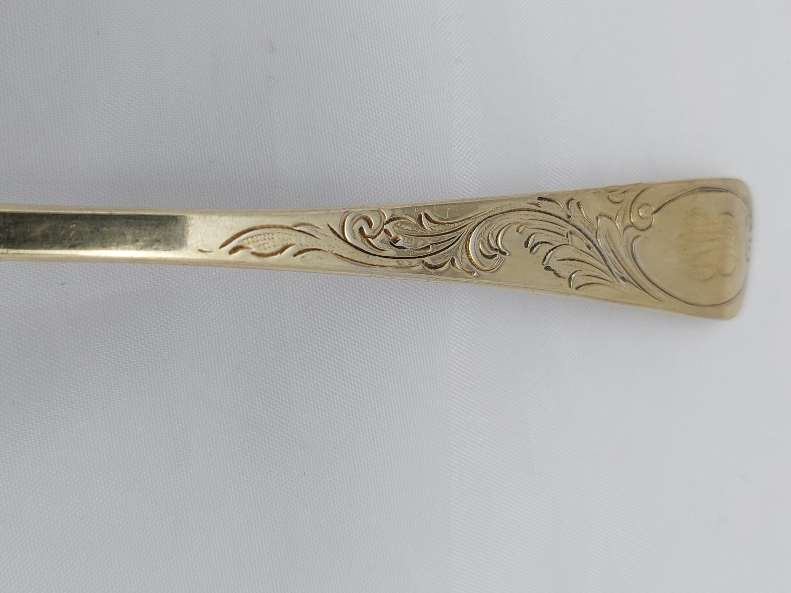1815 Thomas Wallis II & Jonathan Hayne Sterling Fruit Spoon - Image 3